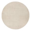 Kurzflorteppich Mirar rund Beige Ø 200cm Polyester | Beige