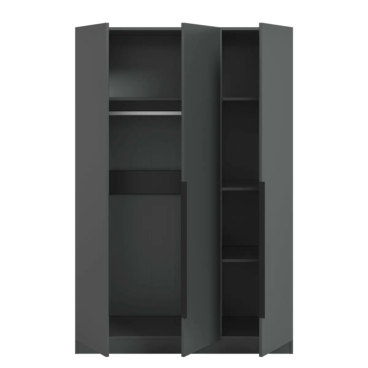 Drehtürenschrank Kopenhagen | Grau