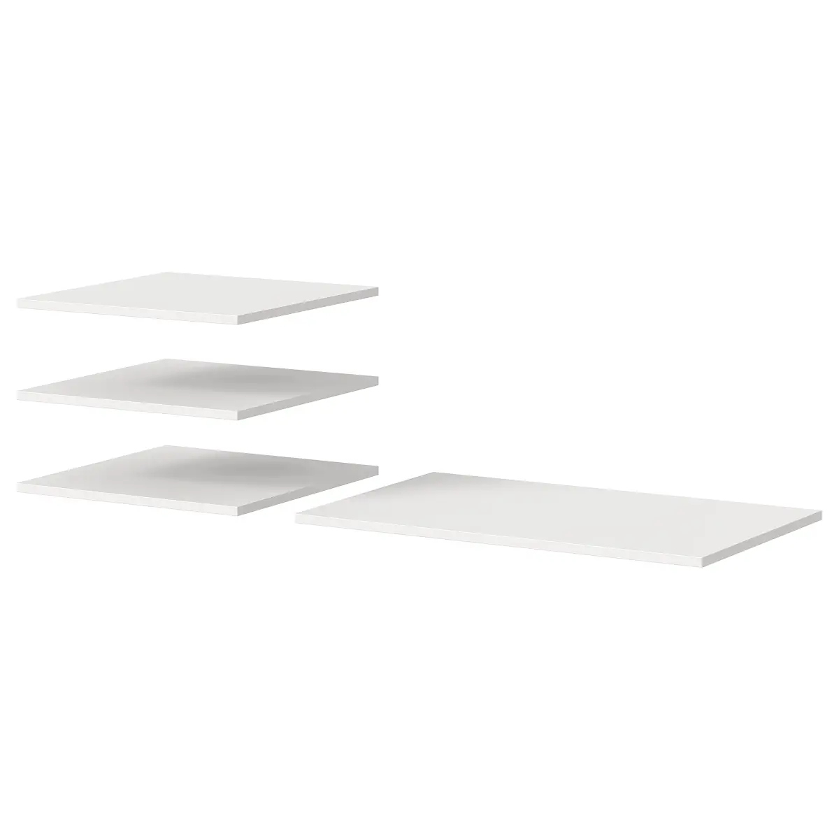 xonox home Einlegeboden 4er-Set | Weiß