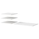 xonox home Einlegeboden 4er-Set | Weiß