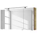 Beleuchteter Spiegelschrank 7045 | Holztöne