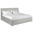 loftscape Polsterbett Juono 180 x 200cm Samt Onoli Hellgrau | Grau