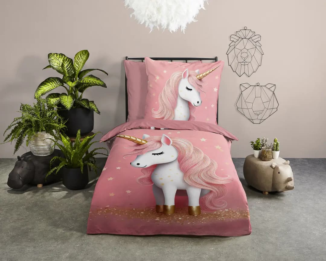 Pure Kinderbettwäsche Kebak | Pink