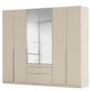 rauch Orange Kleiderschrank Alabama mit Schubladen 271 x 229cm | Beige