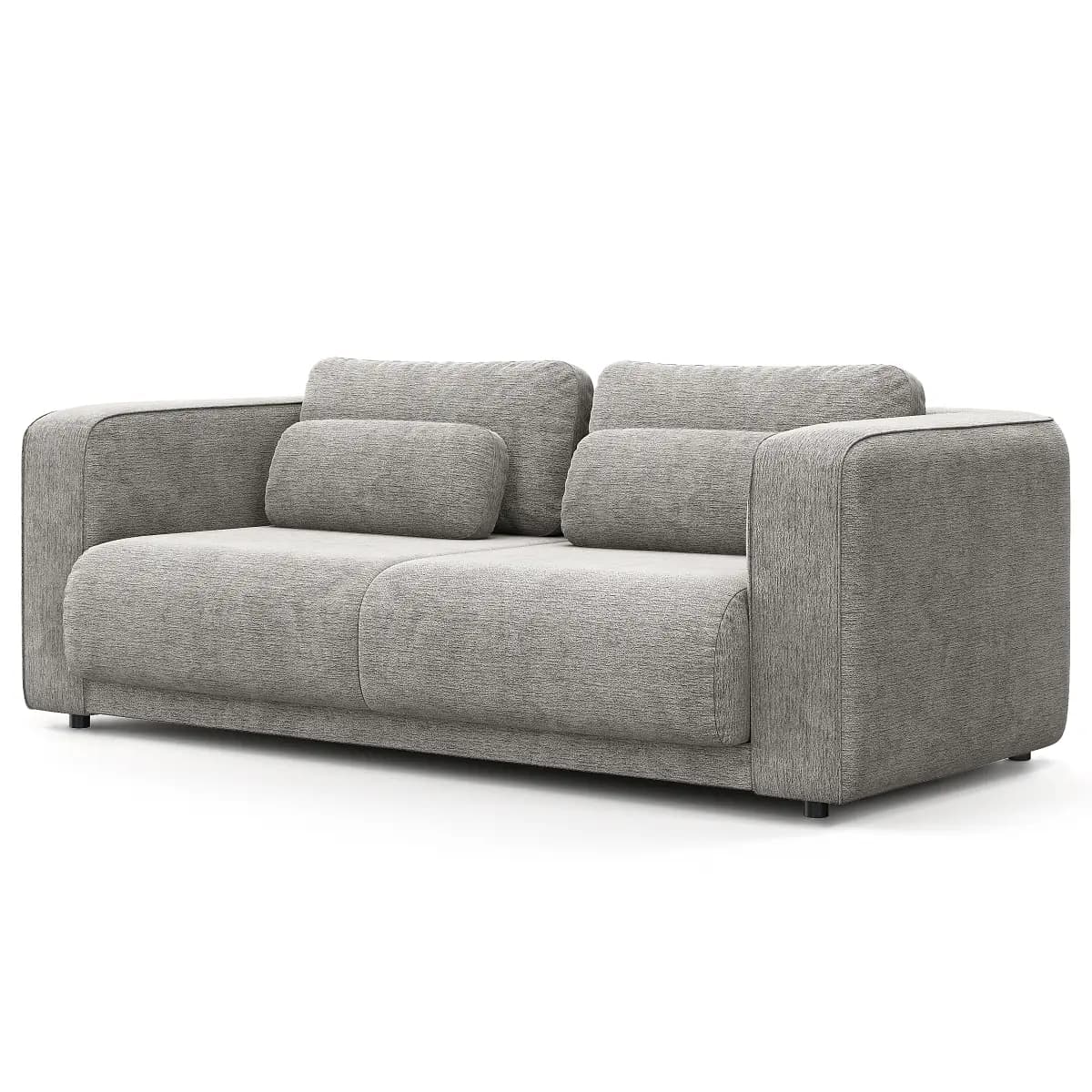 2,5-Sitzer Sofa Grau Chenille Buladi | Grau