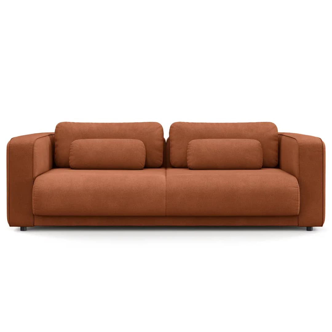 3-Sitzer Sofa Liane | Terrakotta