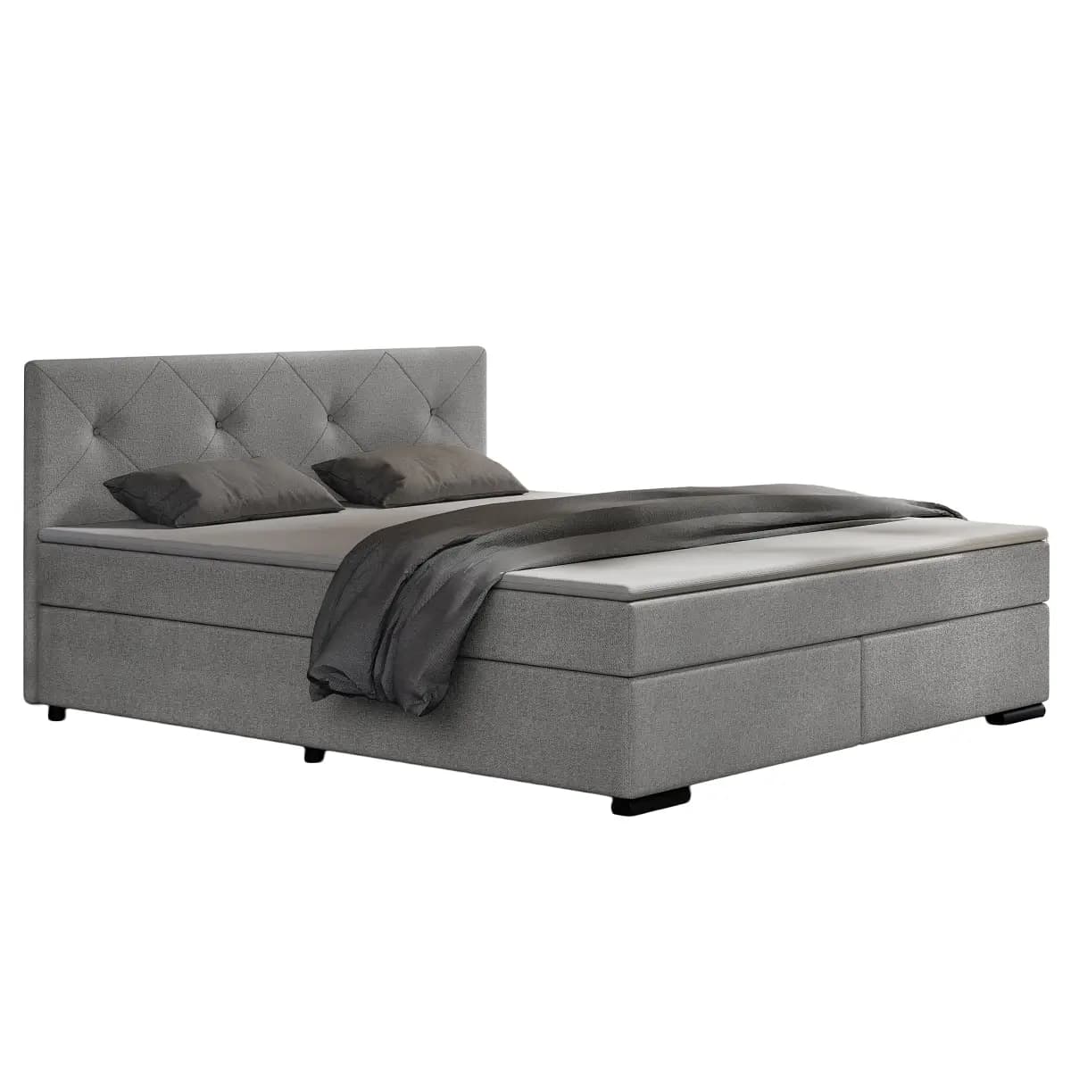 loftscape Boxspring-/Familienbett Rheem Typ C 160 x 220cm Webstoff