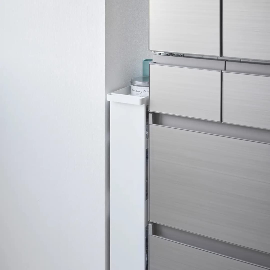 Yamazaki Tower B Rollbares Regal | Weiß