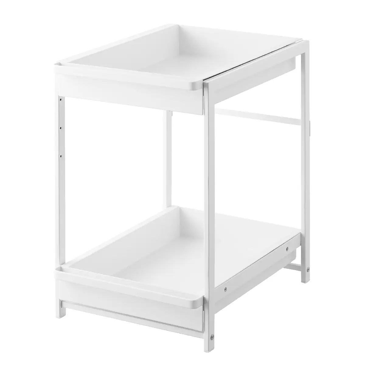 Yamazaki Tower Spülenschrank-Regal | Weiß