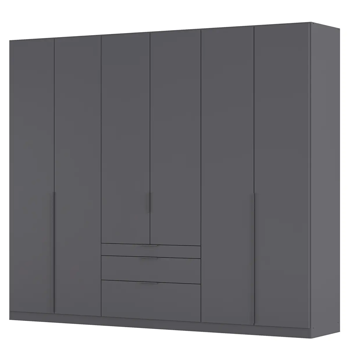 rauch Orange Drehtürenschrank Alabama mit Schubladen 271 x 229cm