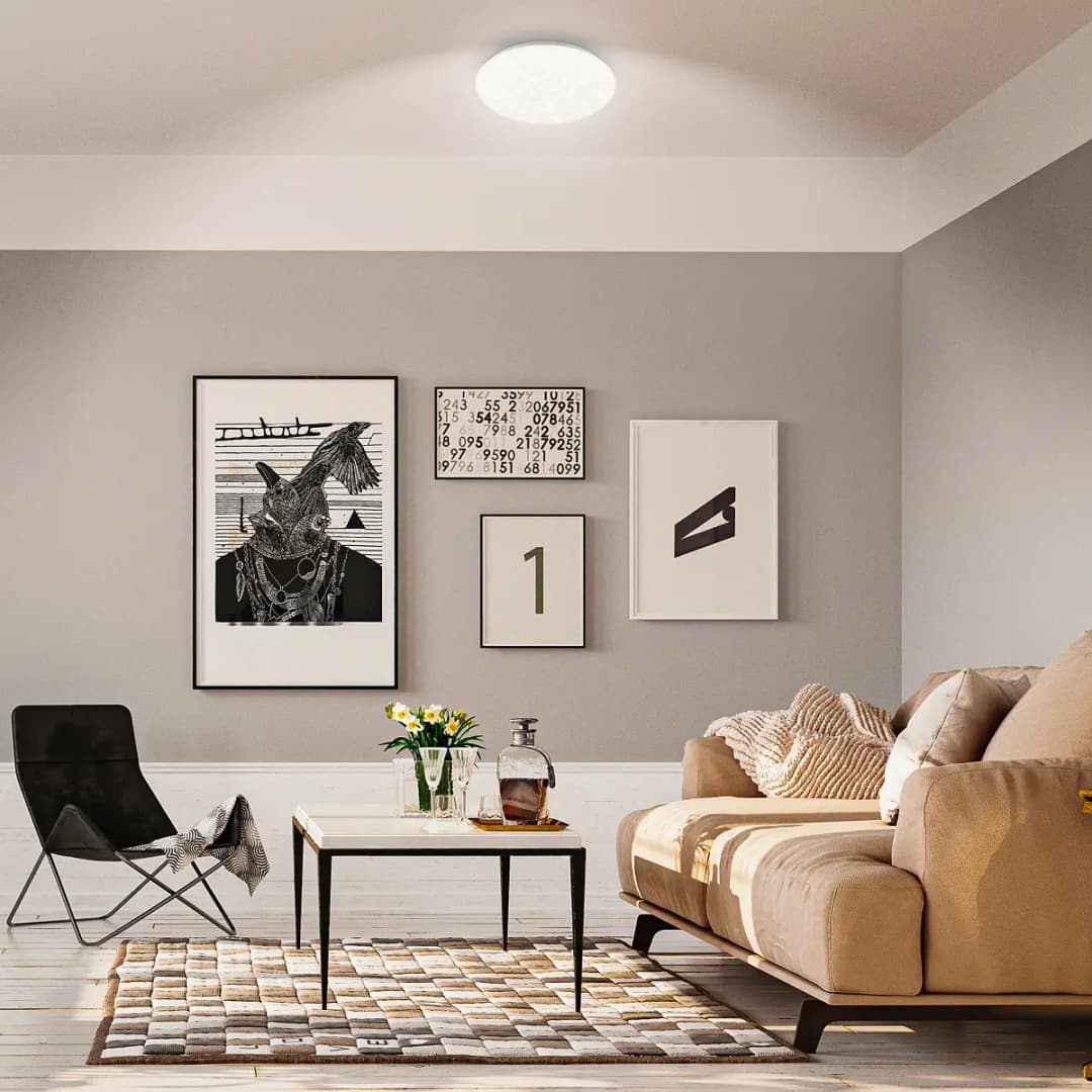 LED Deckenleuchte Nebo | Weiß