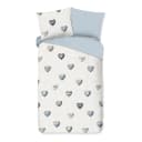 Good morning Renforcé-Bettwäsche 33372 | Blau