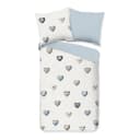 Good morning Renforcé-Bettwäsche 33372 | Blau