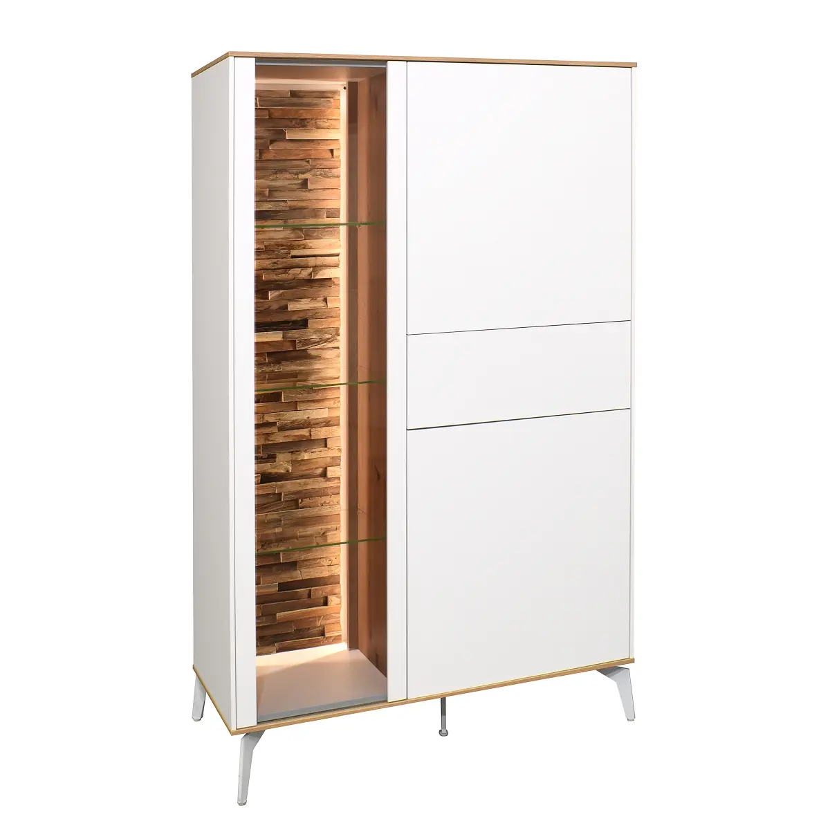 Norrwood Highboard Kador | Weiß
