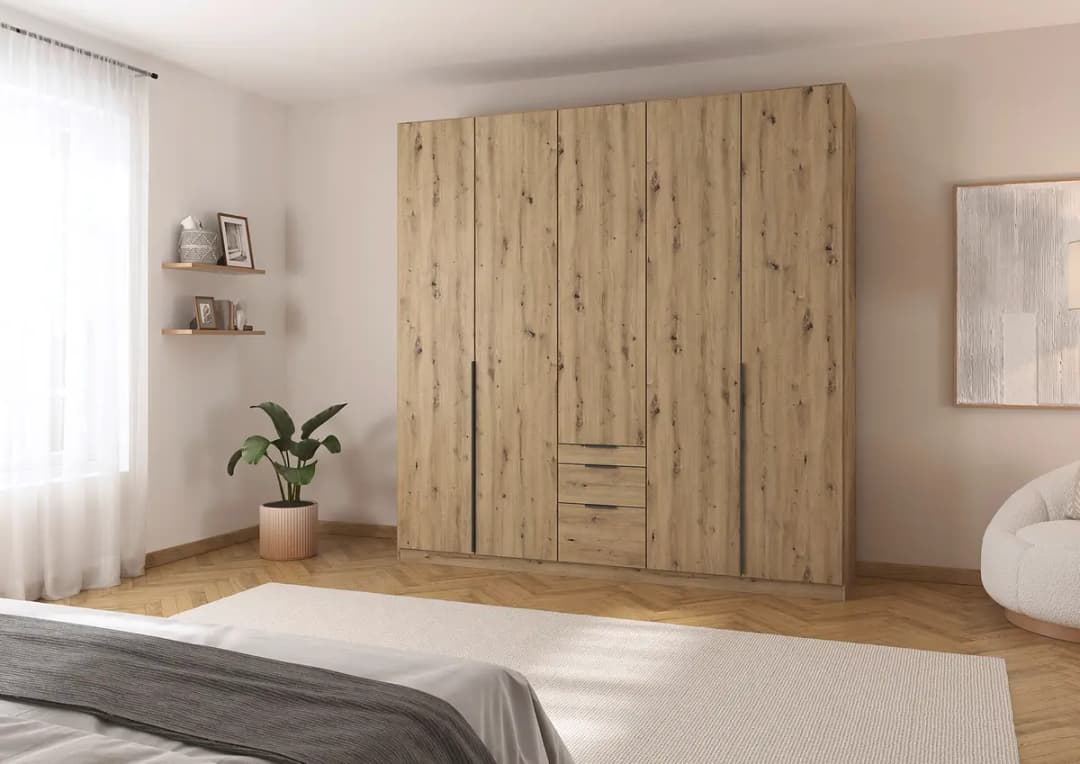 rauch Orange Kleiderschrank Alabama | Holztöne