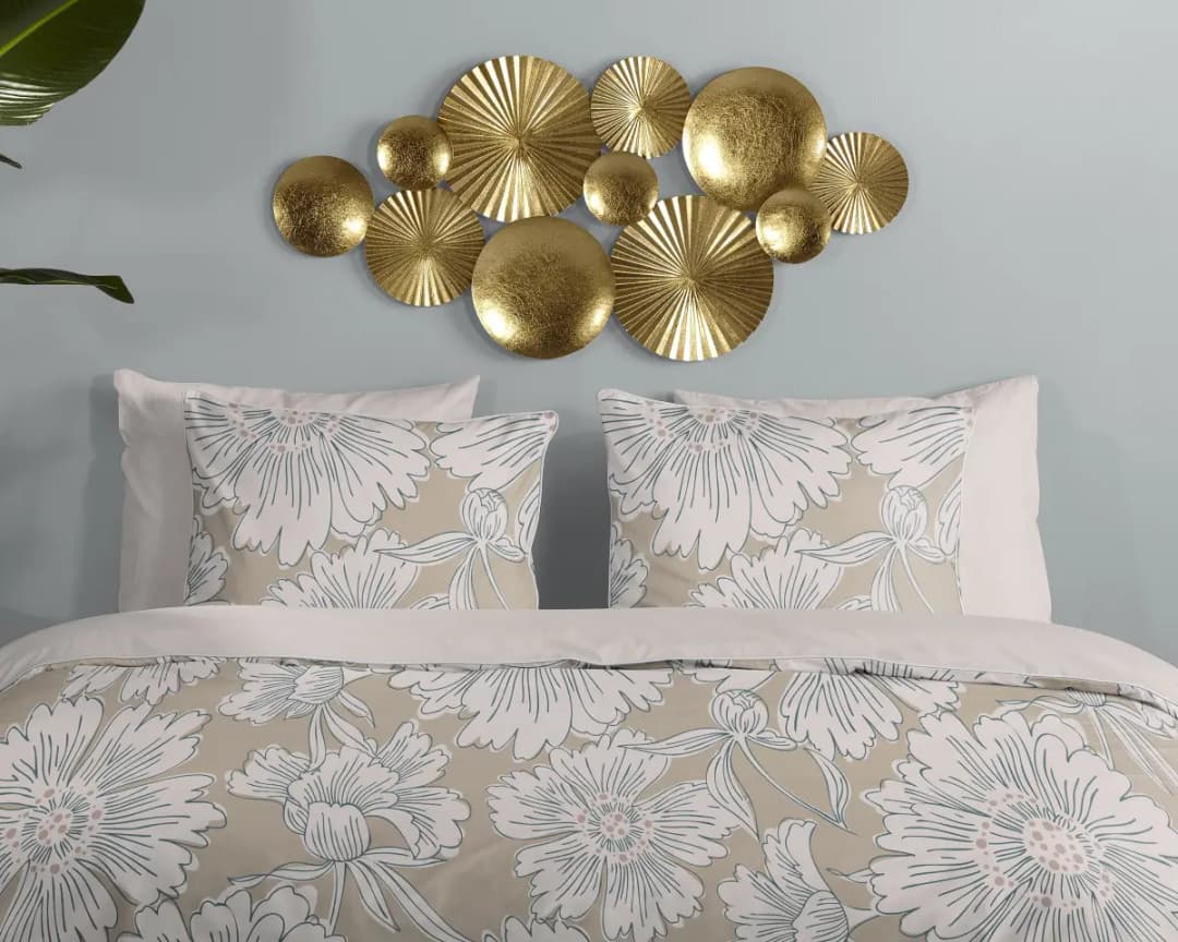 Descanso Satin-Bettwäsche Ancona | Beige
