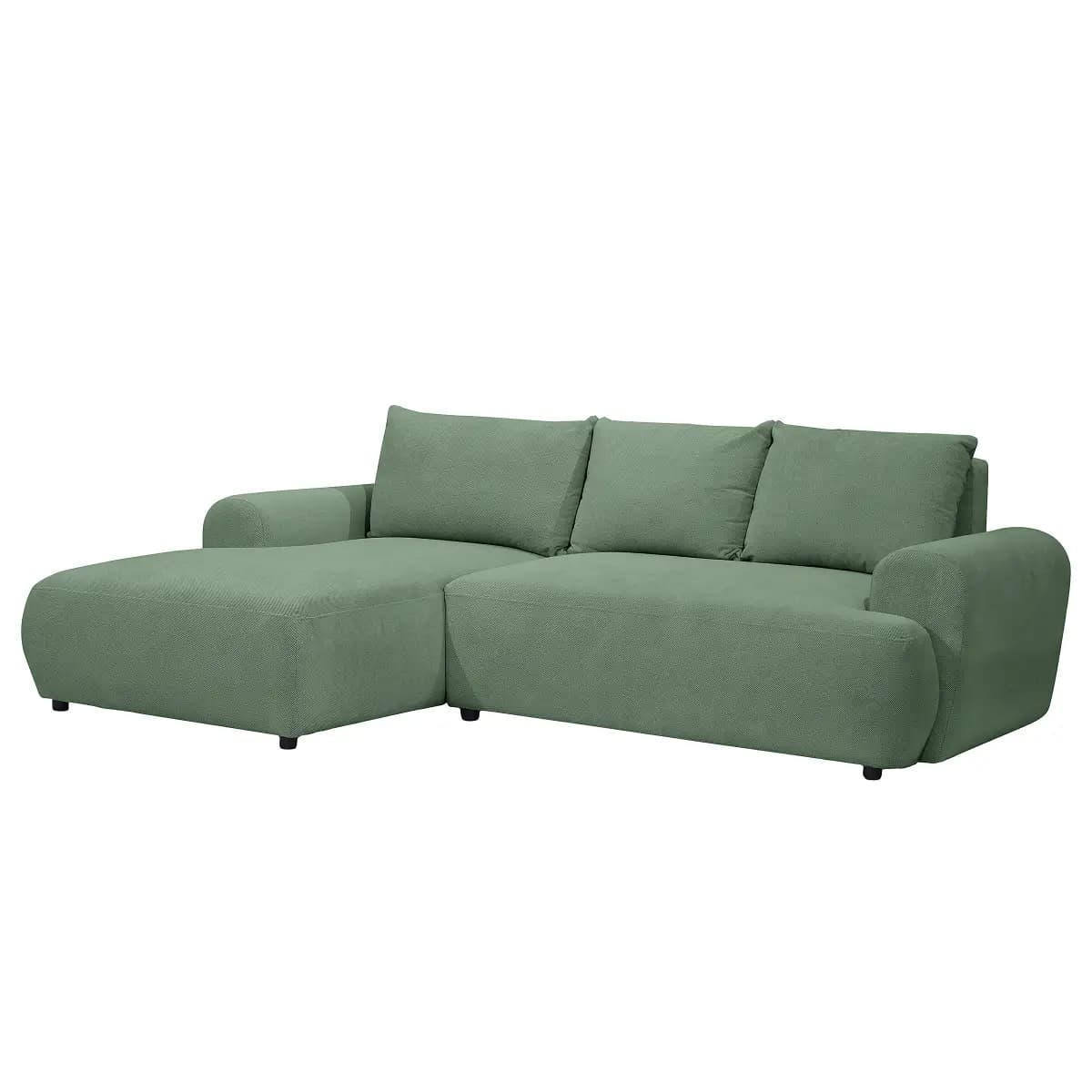 Ecksofa mit Schlaffunktion Cully | Grün