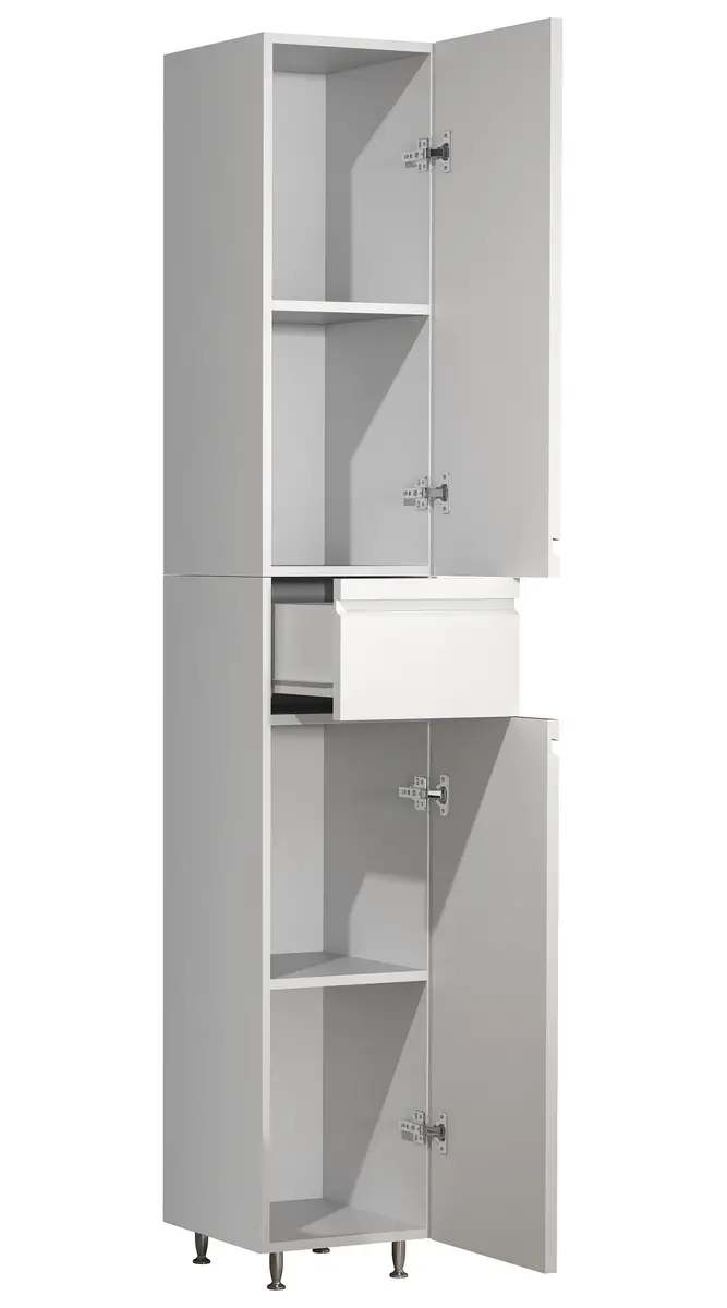 Hochschrank Silora | Weiß