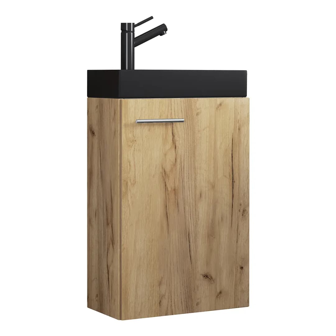 Gästebad-Waschtisch Slito 40 cm | Holztöne
