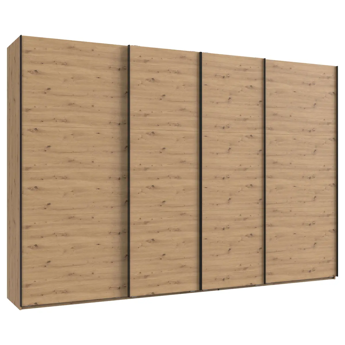 Schwebetürenschrank Level36 236 cm Typ B 350cm | Holztöne