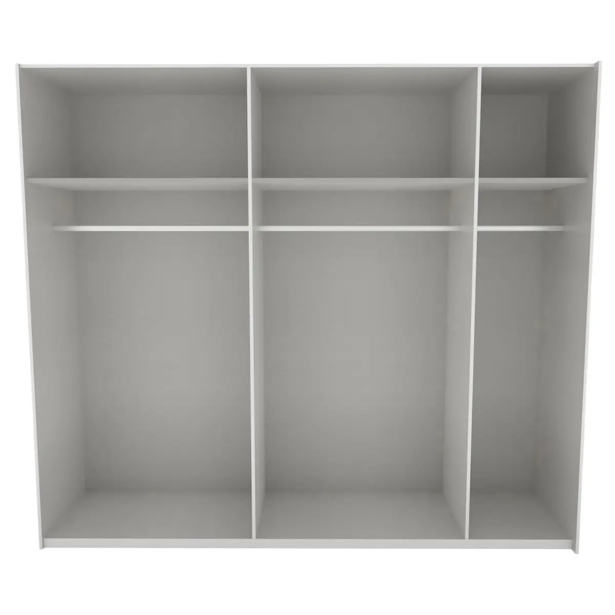 Schwebetürenschrank Level36 216 cm Typ B 250cm | Holztöne