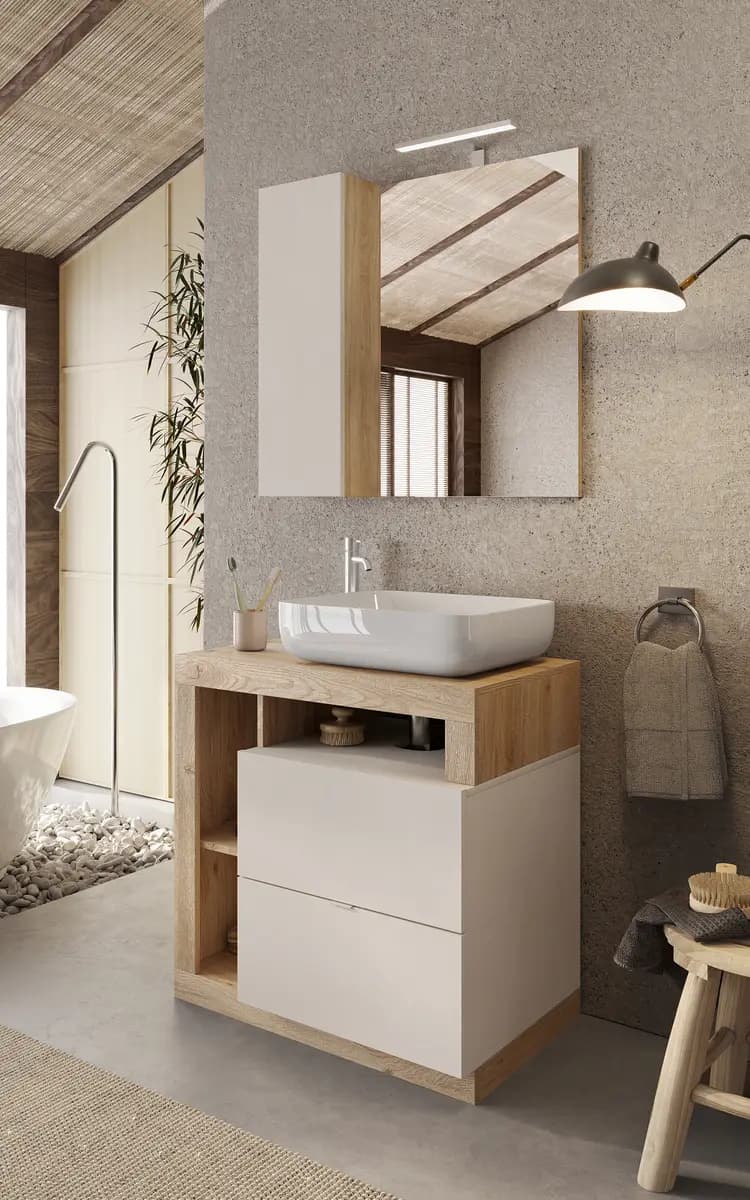 home24 Badset Hamburg | Beige