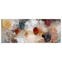 Glasbild Line And Shapes | Mehrfarbig