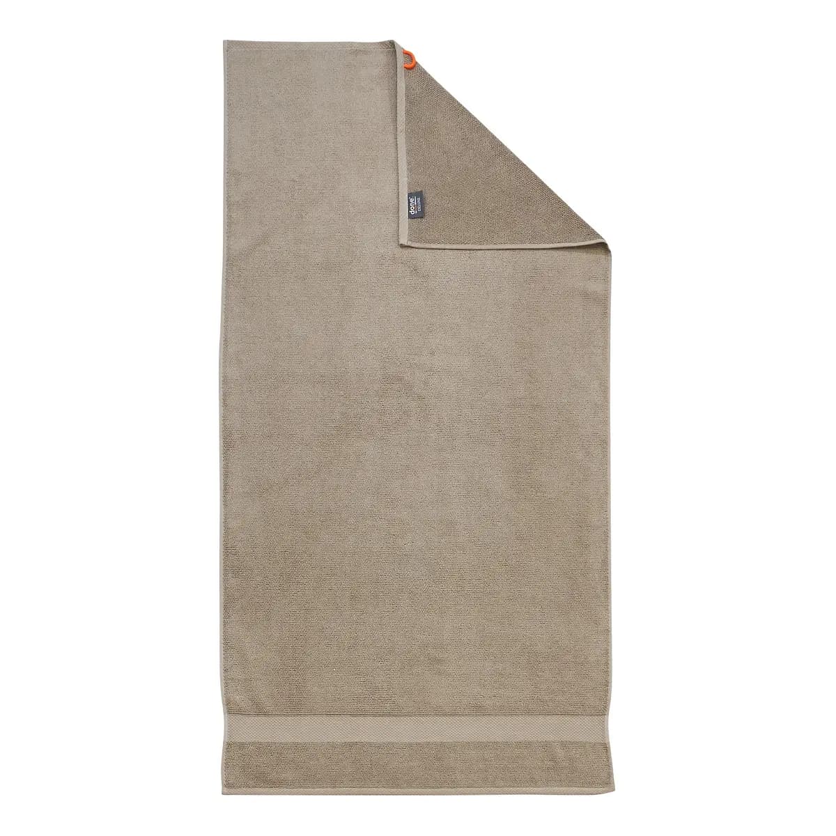 Duschtuch Deluxe 70 x 140cm Braun/Taupe | Braun