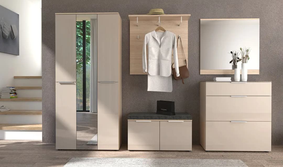 loftscape Schuhkommode Kibeni | Beige