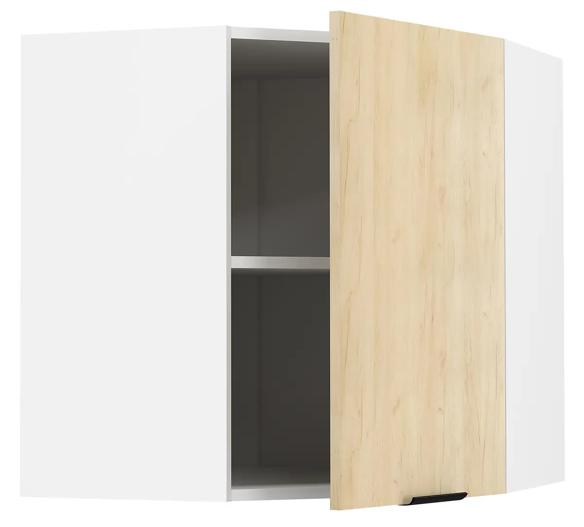 Eck-Hängeschrank Fasola | Holztöne