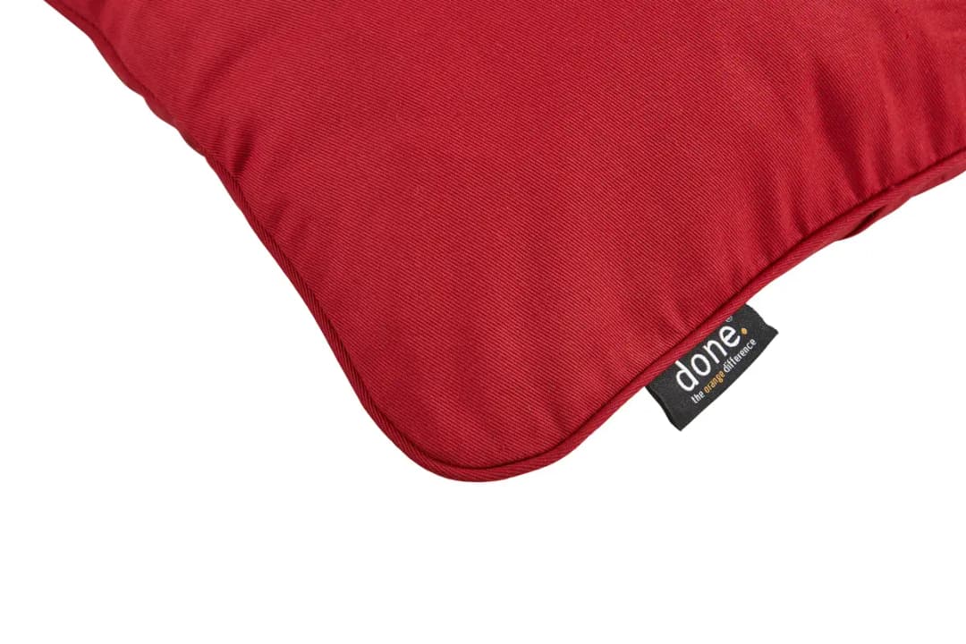 Kissenbezug Uni Rot 40x60cm | Rot