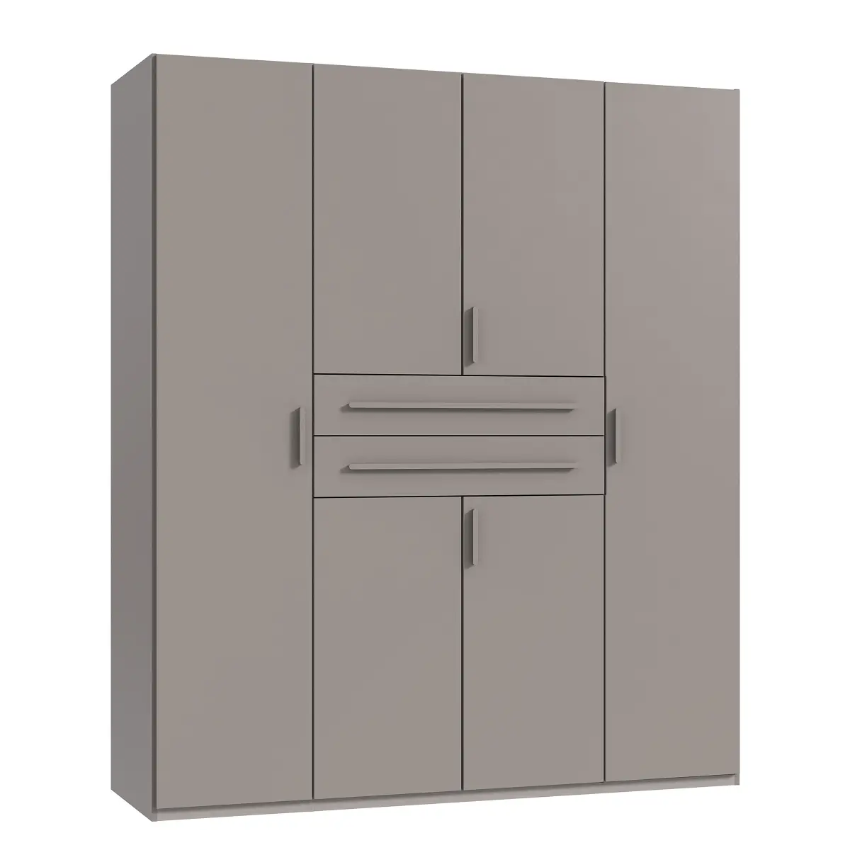 Drehtürenschrank Digit Typ A | Grau