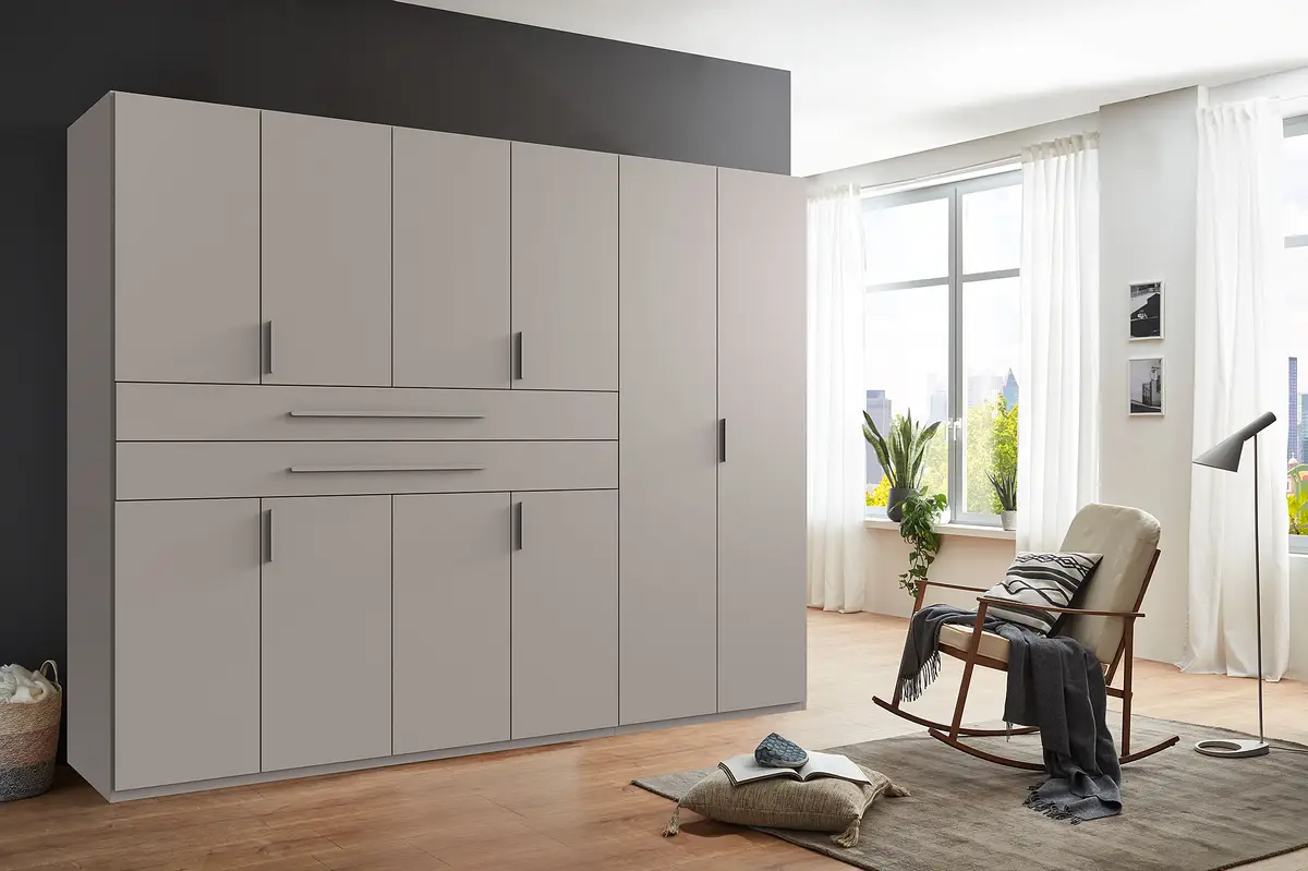 Drehtürenschrank Digit Typ B | Beige