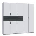 Drehtürenschrank Digit Typ B 225cm | Mehrfarbig