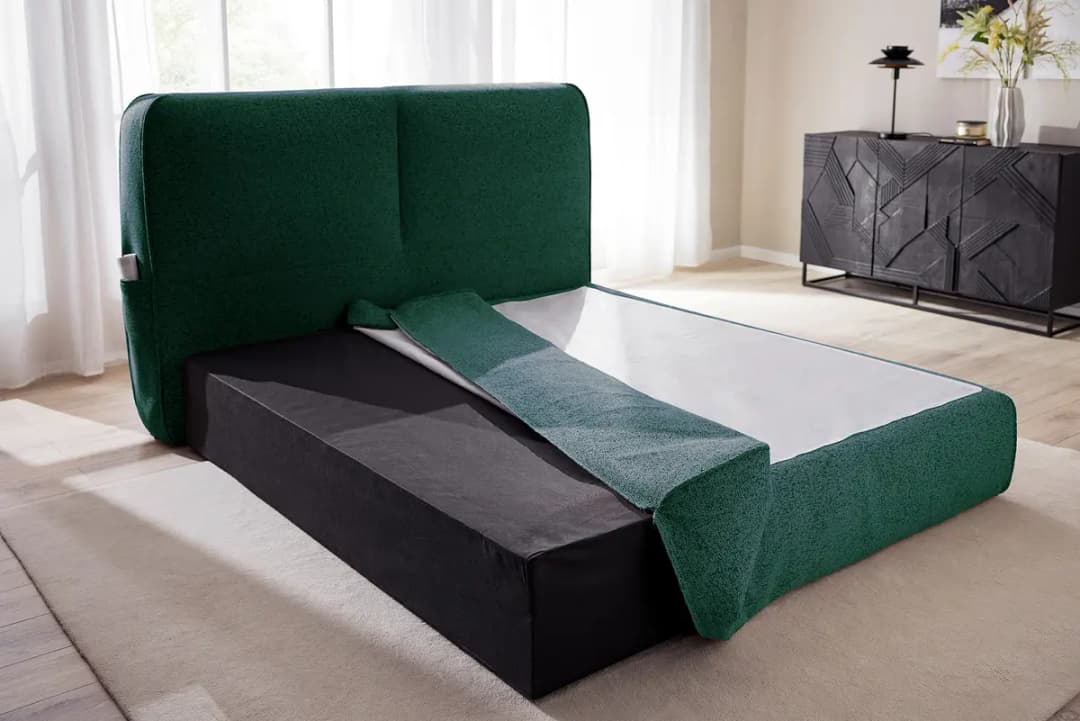 Premium Boxspringbett QUEENS | Mehrfarbig