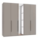 Wimex Drehtürenschrank London mit Spiegel 225cm | Mehrfarbig
