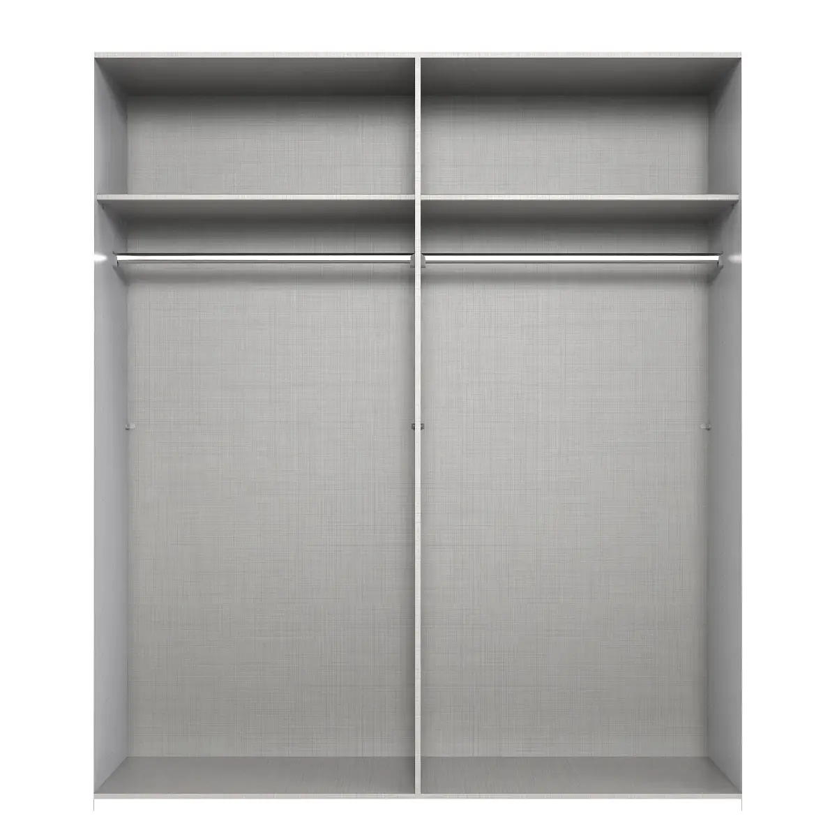 Drehtürenschrank London | Braun
