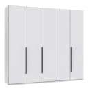 Drehtürenschrank London | Weiß