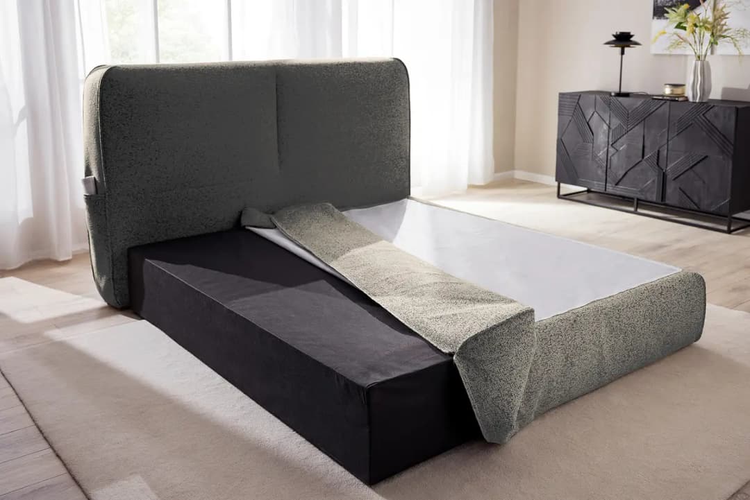 Studio Copenhagen Premium Boxspringbett QUEENS 140x200cm | Mehrfarbig