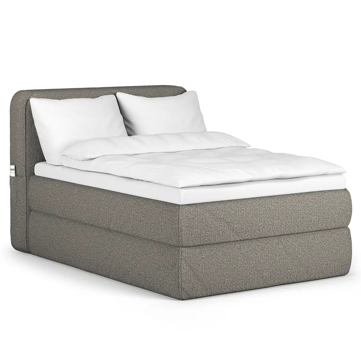 Studio Copenhagen Premium Boxspringbett QUEENS 140x200cm | Mehrfarbig