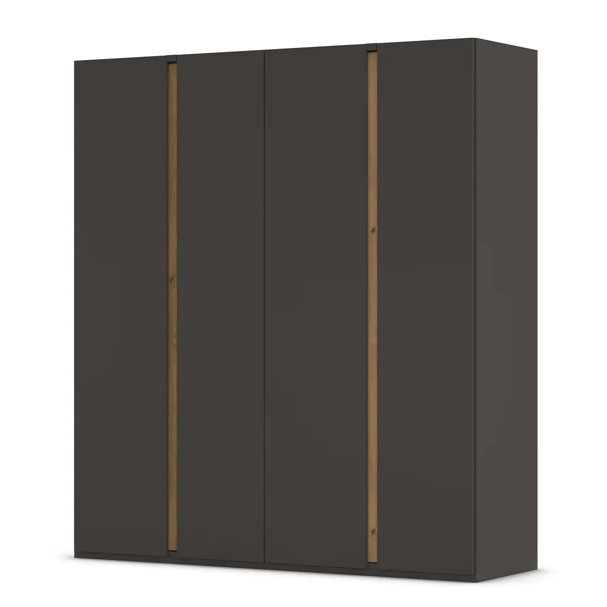 rauch Orange Drehtürenschrank Luana 201cm | Grau