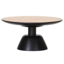 Furnierter Couchtisch Torrud | Schwarz