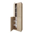 VCM Lona Schuhschrank | Holztöne