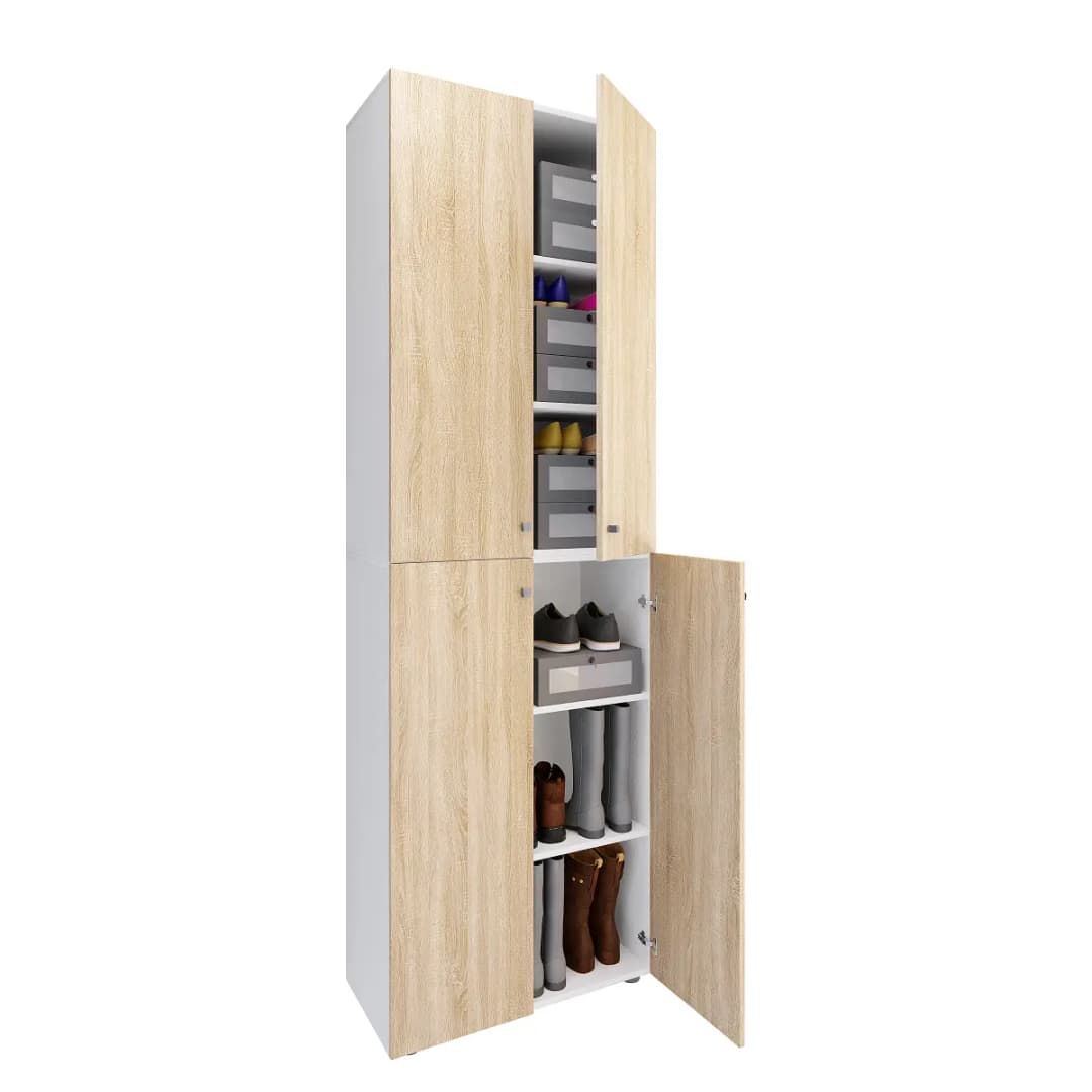 Schuhschrank Lona | Holztöne