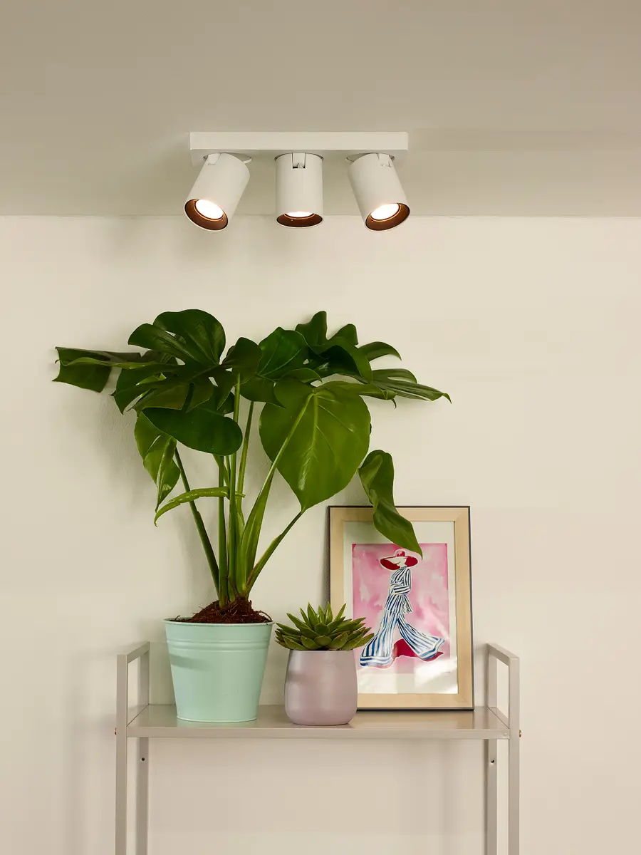 Lucide LED-Deckenleuchte Nigel Typ A | Weiß