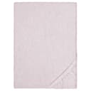 Biberna Flanell-Bettlaken Melange Uni 140 x 200cm Rot/Hellrosa | Rot