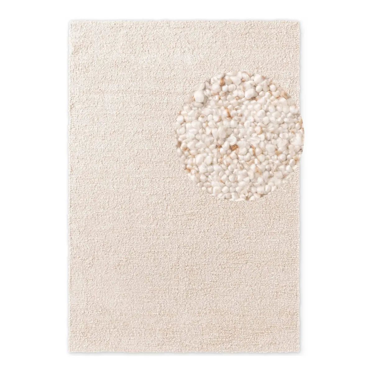 Boucléteppich Portobello | Beige