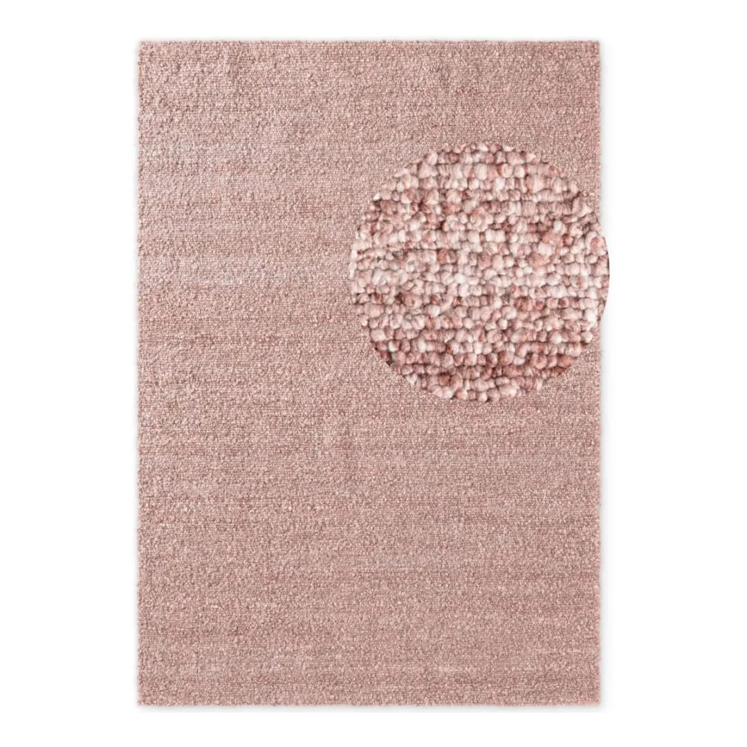 Boucléteppich Portobello | Rosa