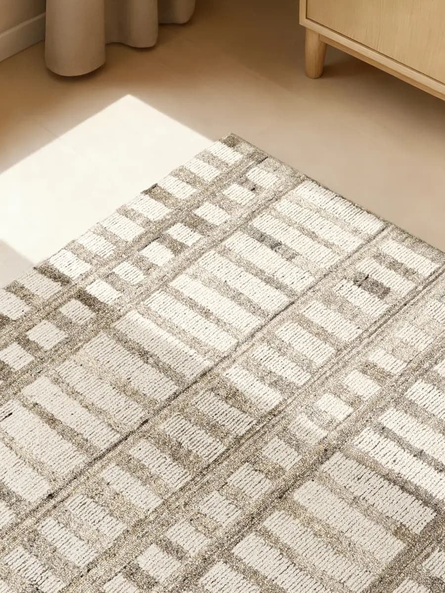 Vikosa Wollteppich Linara | Braun