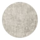 Vikosa Viskoseteppich Jane rund Grau/Silbergrau Ø 120cm | Grau